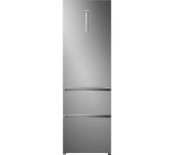 HAIER A3FE635CMJ 60/40 Fridge Freezer - Stainless Steel